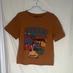 Kids Cruisin Graphic T-Shirt - Brown